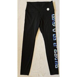 Victoria Secrets PINK Women High Waist Cotton full length, Medium, Black W/ Tags